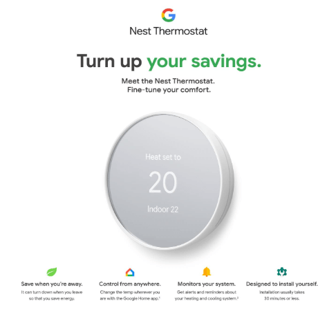 google nest thermostat